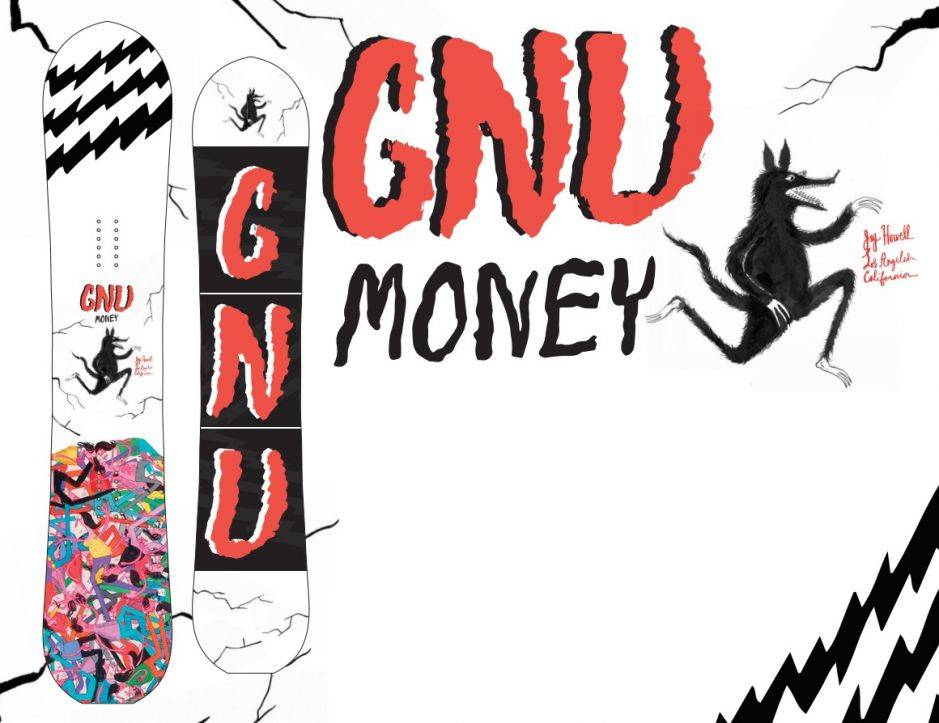 DESKA SNOWBOARDOWA GNU MONEY